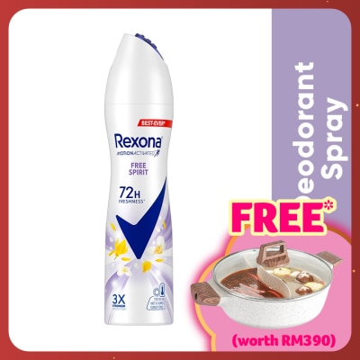 REXONA Women Free Spirit Spray 135ml
