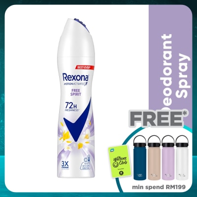 REXONA Women Free Spirit Spray 135ml