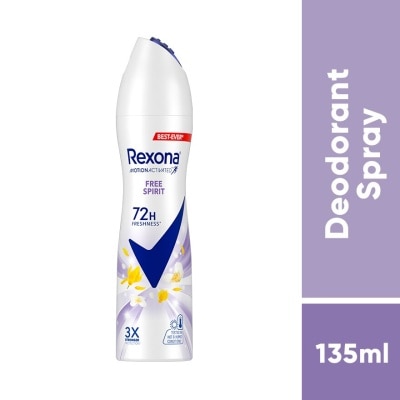 REXONA Women Free Spirit Spray 135ml