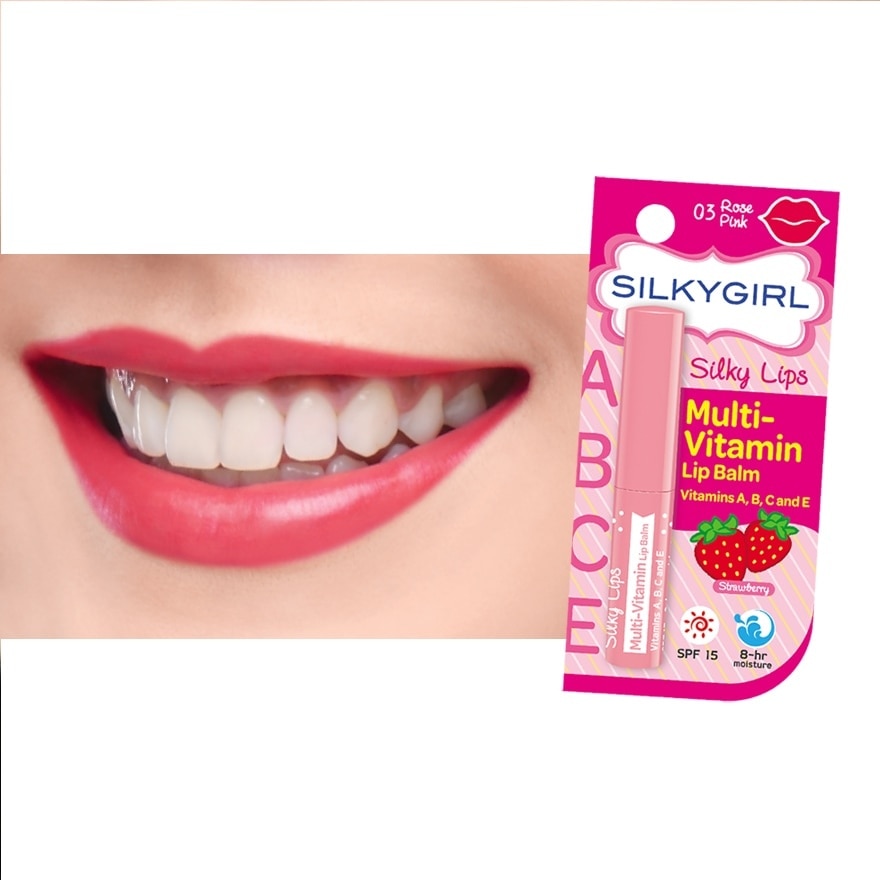 Multi-vitamin Lip Balm 03 Rose Pink 1.6g