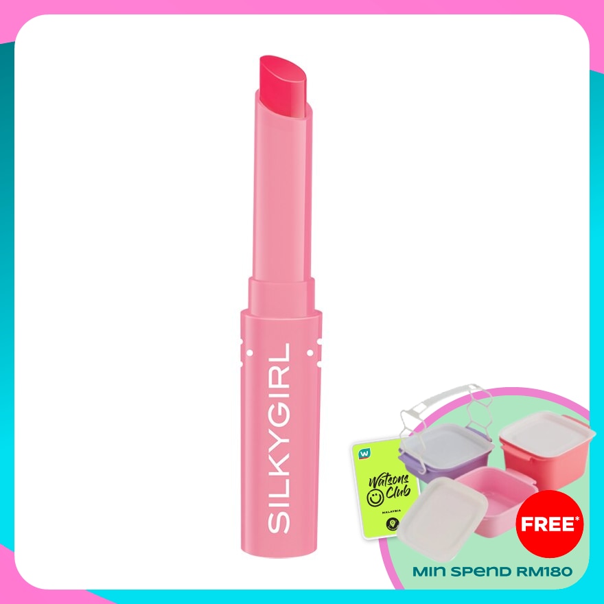 SILKY LIPS Multi-vitamin Lip Balm 03 Rose Pink 1.6g