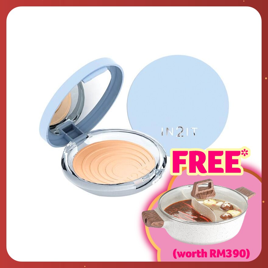 IN2IT UV shine control face powder