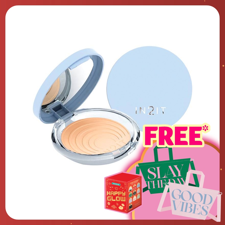 IN2IT UV shine control face powder
