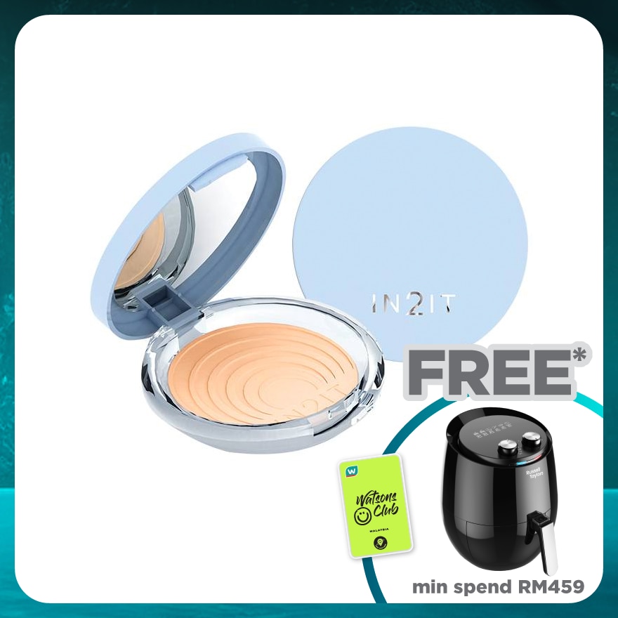 IN2IT UV shine control face powder
