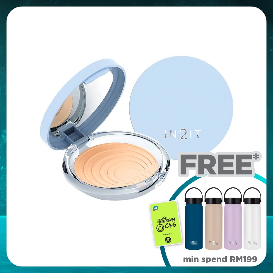 IN2IT UV shine control face powder