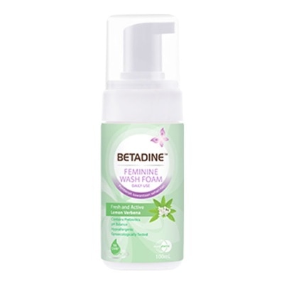 BETADINE Feminine Wash Foam - Lemon Verbena Daily Use 100ml