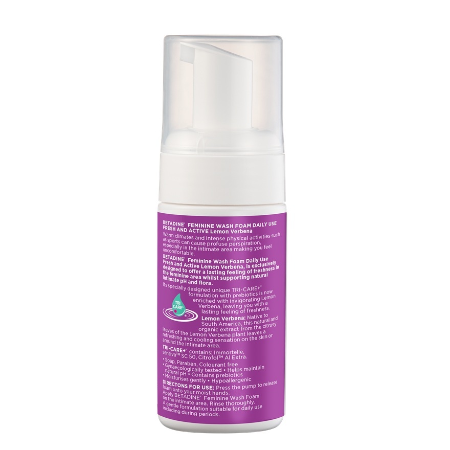 Feminine Wash Foam - Lemon Verbena Daily Use 100ml