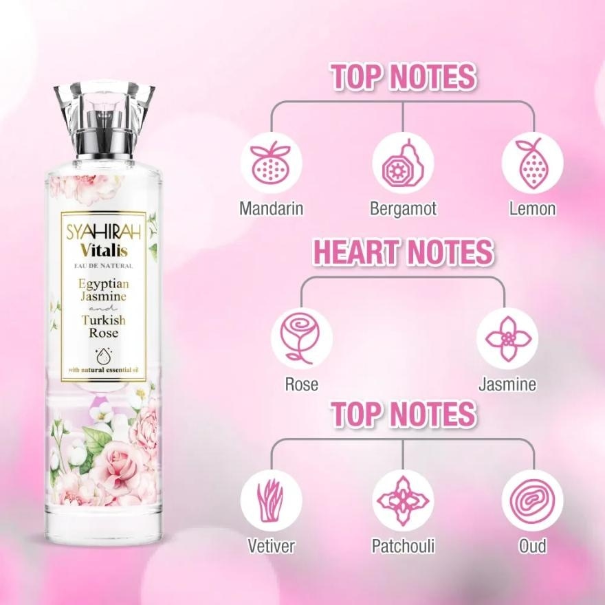 Egyptian Jasmine & Turkish Rose 100ml