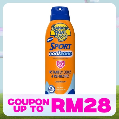 BANANA BOAT Coolzone SPF50 Spray 170g