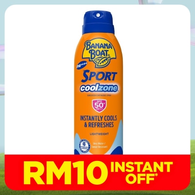 BANANA BOAT Coolzone SPF50 Spray 170g