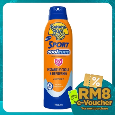 BANANA BOAT Coolzone SPF50 Spray 170g