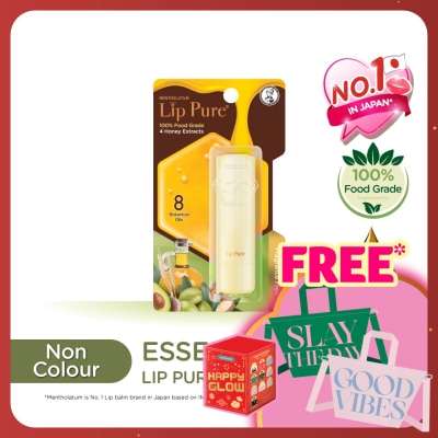 MENTHOLATUM LIPCARE Lip Pure Botanical Oils 4g