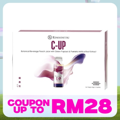 KINOHIMITSU C-Up Peach Juice 50ml x 10's