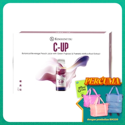 KINOHIMITSU C-Up Peach Juice 50ml x 10's