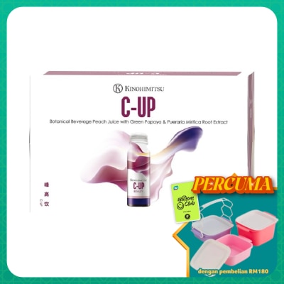 KINOHIMITSU - C-Up Peach Juice 50ml x 10's
