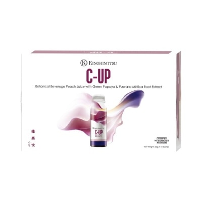 KINOHIMITSU C-Up Peach Juice 50ml x 10's