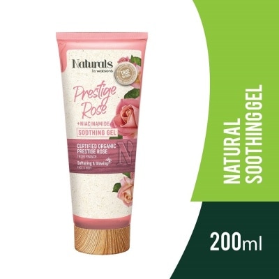 NATURALS BY WATSONS Prestige Rose + Niacinamide Soothing Gel 200ml