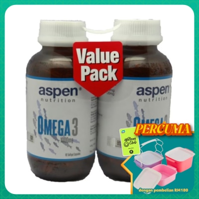 ASPEN NUTRITION - Omega 3 Fish Oil 1000mg 2 x 112's