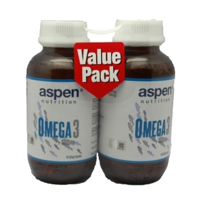 ASPEN NUTRITION Omega 3 Fish Oil 1000mg 2 x 112's