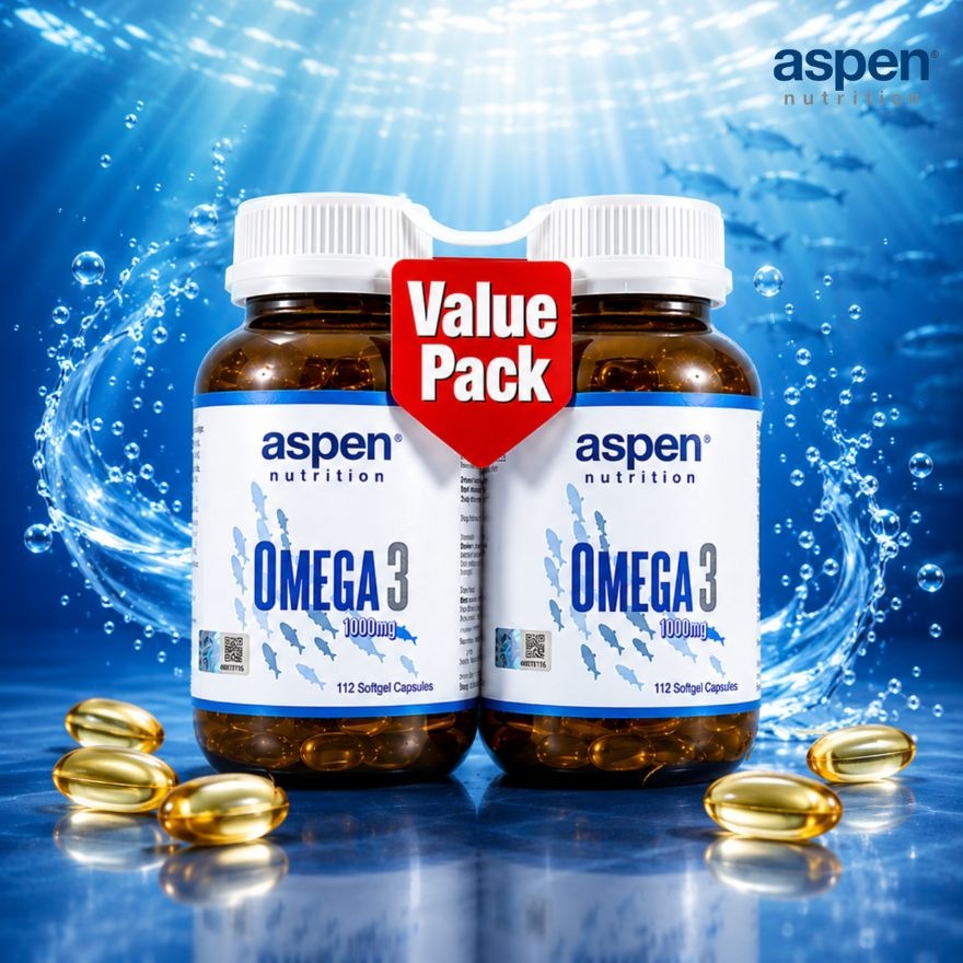 Omega 3 Fish Oil 1000mg 2 x 112's