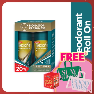 REXONA Men Sport Defense Roll On 2x45ml