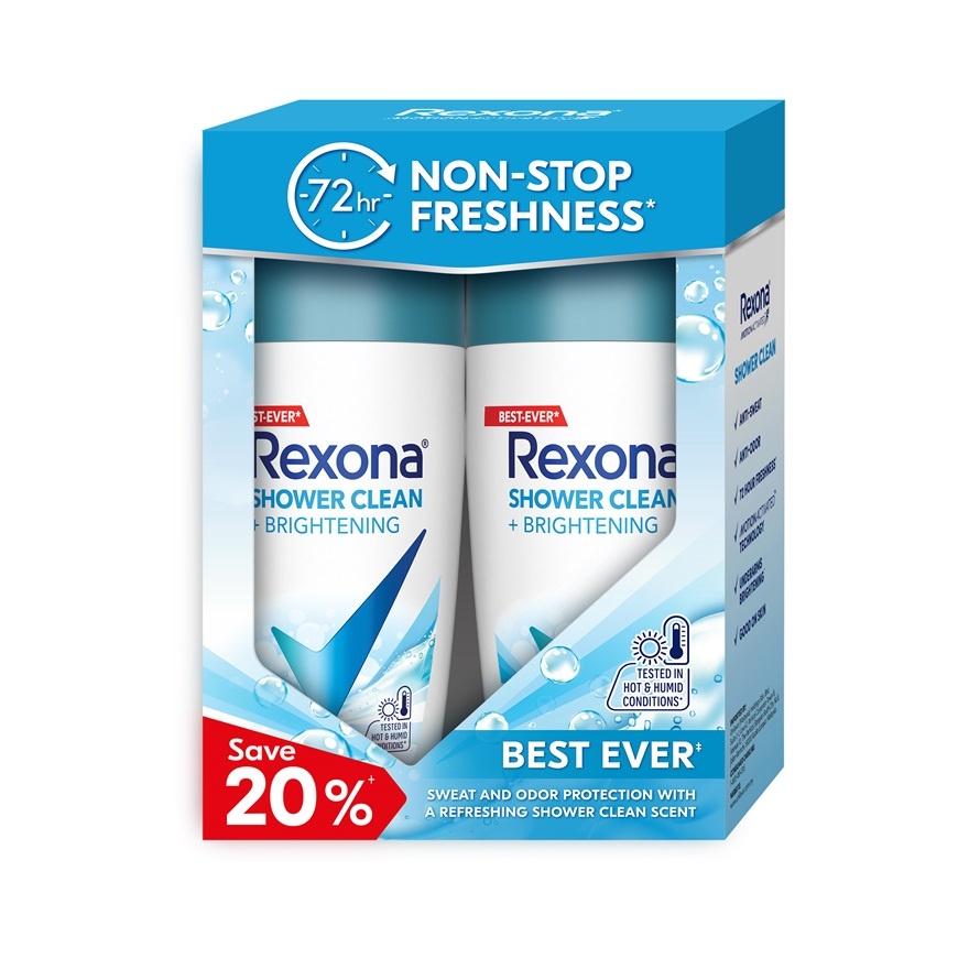 Shower Clean Roll On 2x45ml image