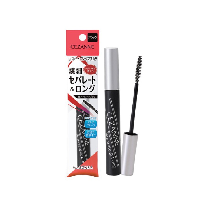 Separated Long Mascara Black image