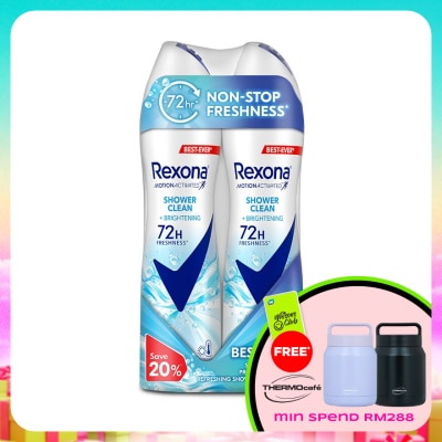 REXONA - Shower Clean Spray  2x135ml