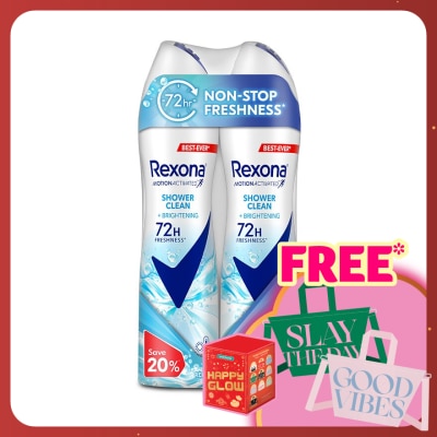 REXONA Shower Clean Spray  2x135ml