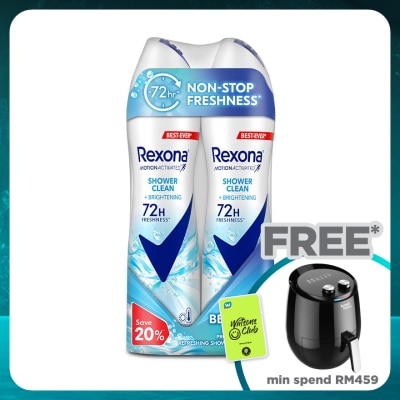 REXONA Shower Clean Spray  2x135ml