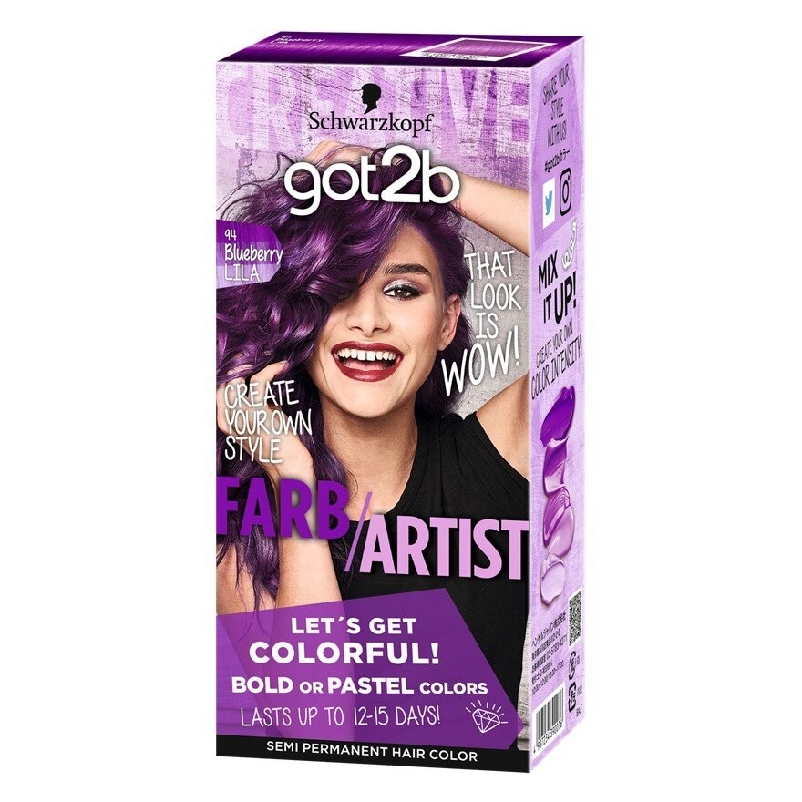 GOT2B FARB/ARTIST 094 Blueberry Lila Color 1S