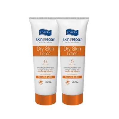 ROSKEN - Dry Skin Lotion 75ml x 2's