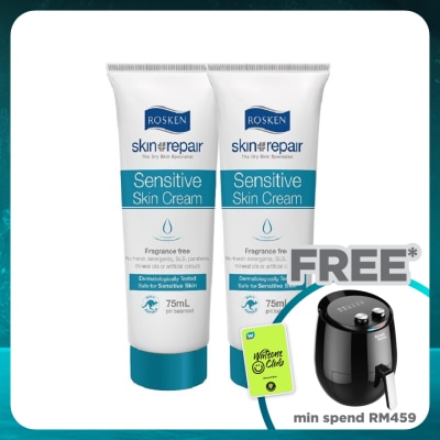 ROSKEN Sensitive Skin Cream 75ml x 2's