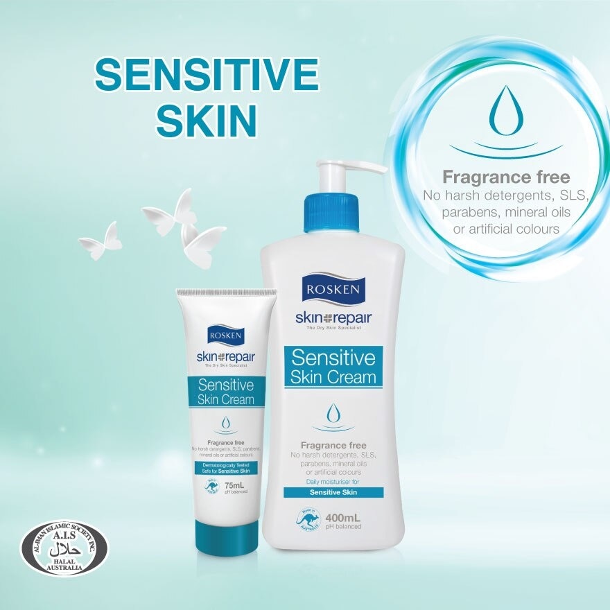 Sensitive Skin Cream 2 x 400ml