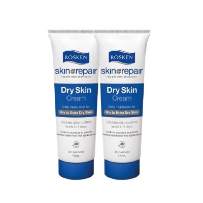 ROSKEN - Dry Skin Cream 75ml x 2's