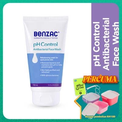 BENZAC - pH Control Antibacterial Face Wash 150ml