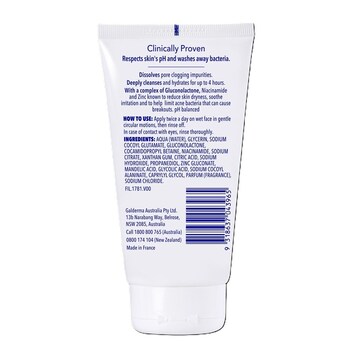 Benzac Ph Control Antibacterial Face Wash 150ml