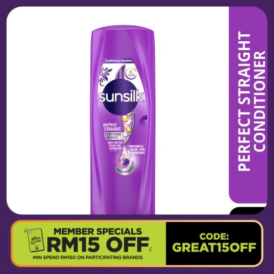 SUNSILK  Perfect Straight Conditioner 300ml