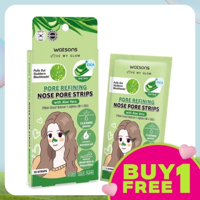 WATSONS Aloe Vera Nose Pore Strip 10's