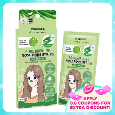 WATSONS - Aloe Vera Nose Pore Strip 10's