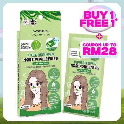 WATSONS Aloe Vera Nose Pore Strip 10's
