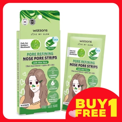 WATSONS Aloe Vera Nose Pore Strip 10's