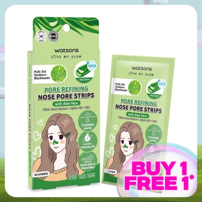 WATSONS Aloe Vera Nose Pore Strip 10's