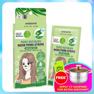 WATSONS - Aloe Vera Nose Pore Strip 10's