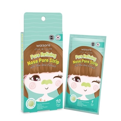 WATSONS Aloe Vera Nose Pore Strip 10's