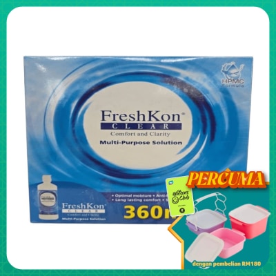 FRESHKON - Clear Multi Purpose Solution 3 x 360ml