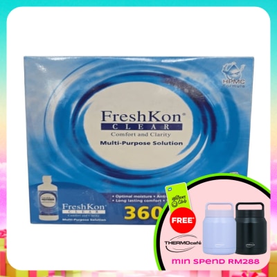 FRESHKON - Clear Multi Purpose Solution 3 x 360ml