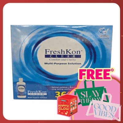 FRESHKON Clear Multi Purpose Solution 3 x 360ml