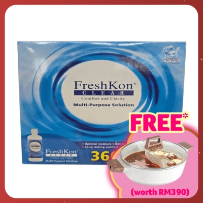 FRESHKON Clear Multi Purpose Solution 3 x 360ml