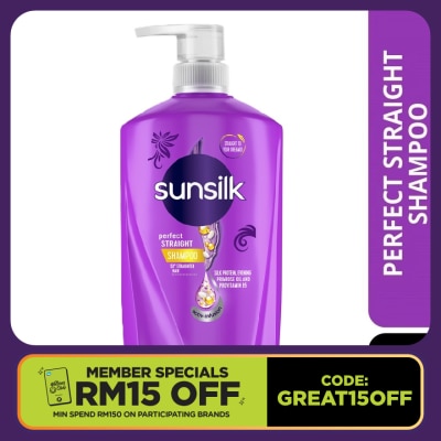 SUNSILK  Perfect Straight Shampoo 625ml